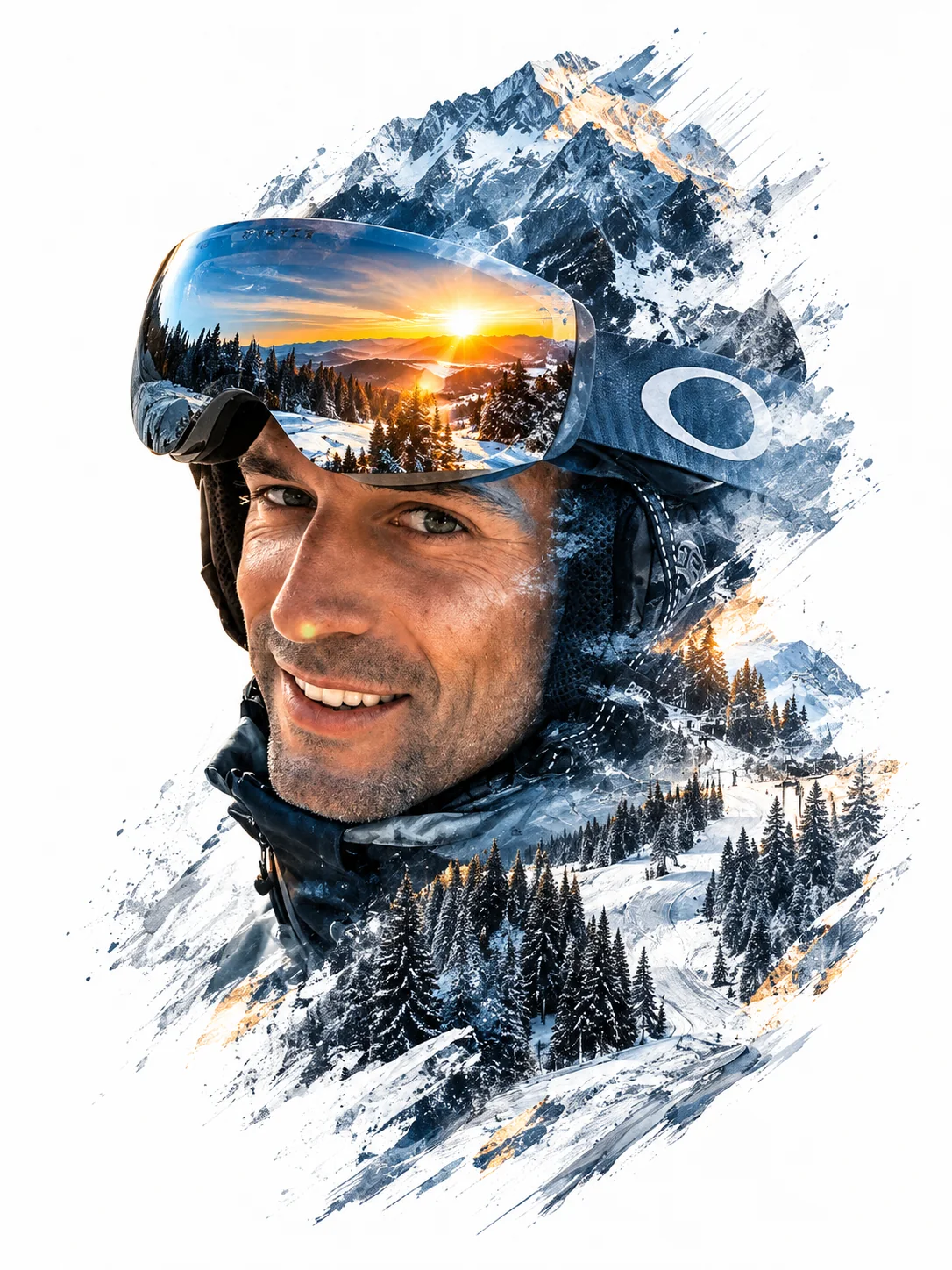 Portrait artwork of Igor in the mountains